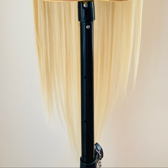 Very Pretty Long Blonde Premium Fiber Lace Front Wig Daily Wear or Events - Picture 5 of 15